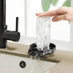 Automatic Cup Washer, Faucet Glass Cleaner For Kitchen Sink High Pressure Glass Cleaner