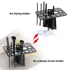 26 Hole Makeup Brush Air Drying Brush Holder Cosmetic Brush Drying Rack