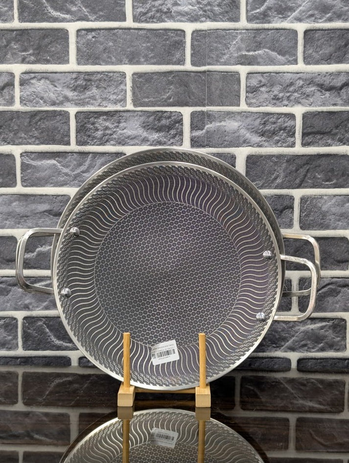 HoneyComb Non-Stick Korean Tawa for Gas Stove & Induction(32cm / 34cm)