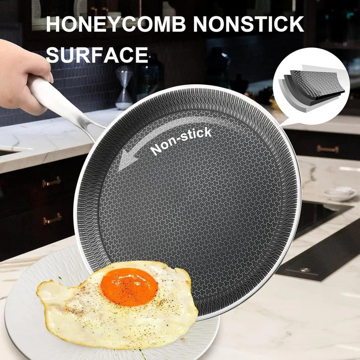 Contay Spider Web Honeycomb Tawa (Double Handle) – 32cm / 34cm