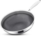 CONTAY Spider Web Wok – Professional Tri-Ply Cookware