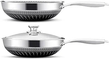 CONTAY Spider Web Wok – Professional Tri-Ply Cookware
