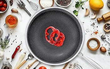 CONTAY Spider Web Wok – Professional Tri-Ply Cookware