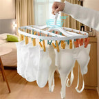 Multi-Clip Windproof Folding Drying Rack