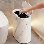 Luxury Slim Press-Top Trash Can