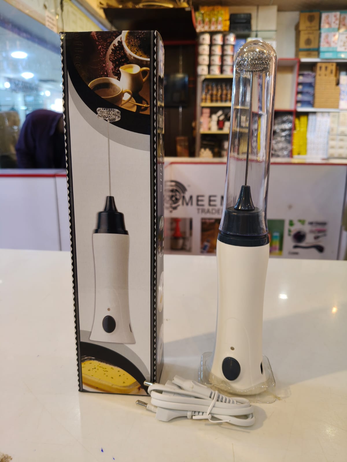 Coffee Beater and Egg Whisker - Rechargeable - Milk Frothe
