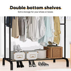 Double Pole Metal Cloth Stand - My Store