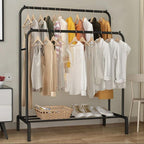 Double Pole Metal Cloth Stand - My Store