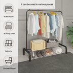 Single Pole Metal Cloth Stand - My Store