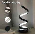 Spiral LED 3 Colours Adjustable Light