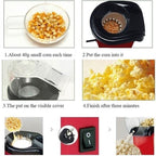 Electric Popcorn Maker Machine