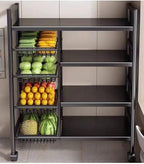 Multifunctional Storage Rack with Wheels - My Store