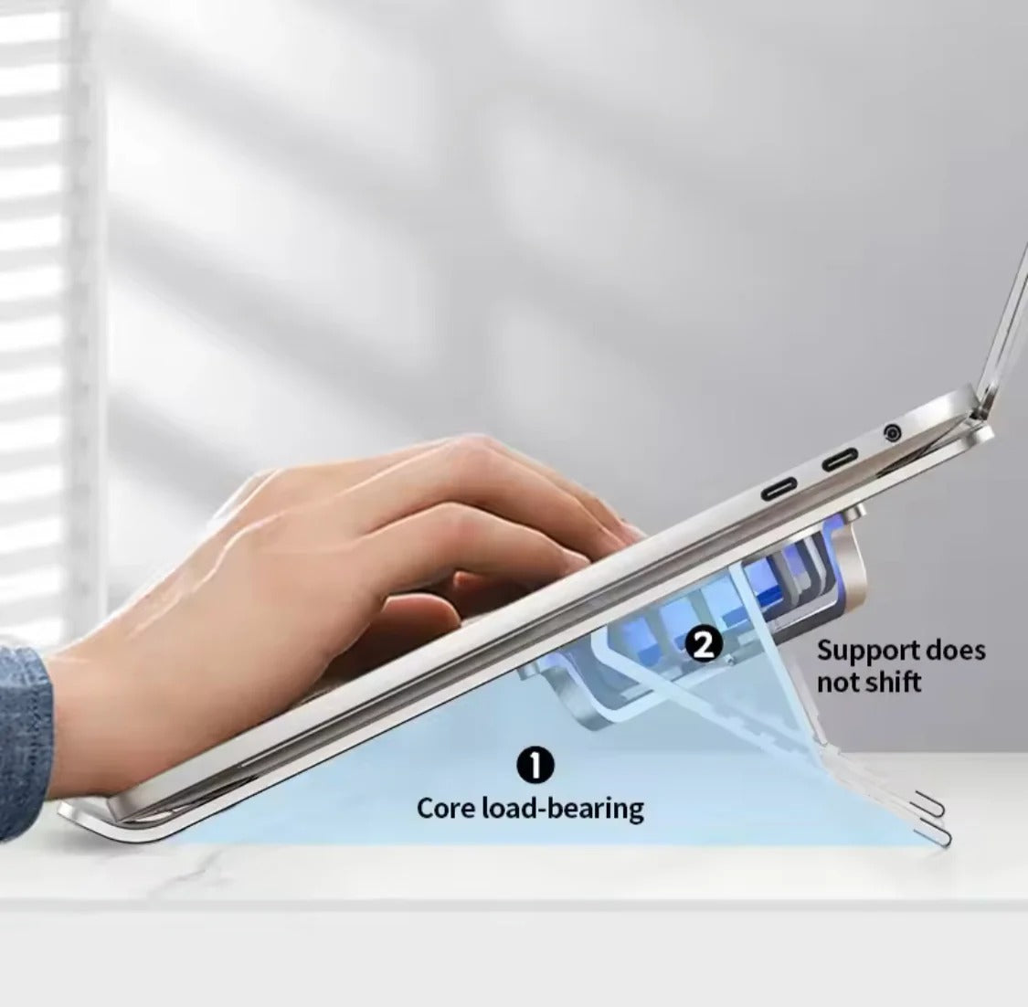 Laptop Cooling Fan Stand