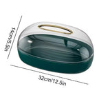 Acrylic Luxury Wall-Mounted Tissue Box 