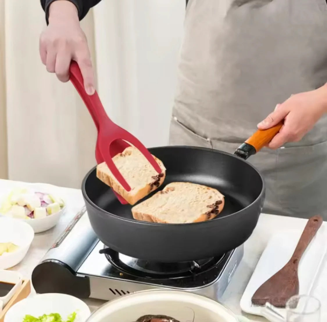 2in1 Spatula Tong