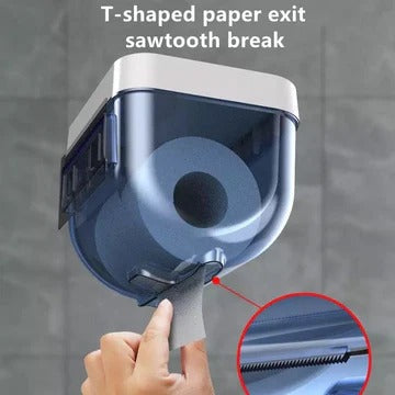 Wall Mounted Sticking Tissue Holder