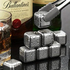 6 Grid Steel Ice Cubes With Clip