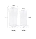 Transparent Milk Bottle 1000ML