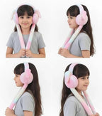 Premium Cute Bunny Earmuffs with Plush Moving Ears - My Store