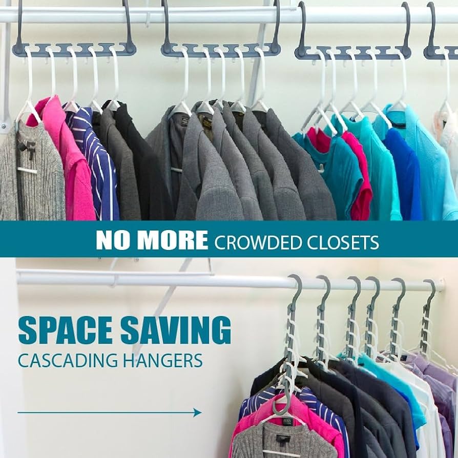 Wonder Hanger Max New & Improved, Pack of 8