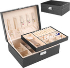 2 Layers Jewelry Organizer Box