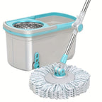 Spin Mop Bucket With Wheels -Premium Quality - My Store