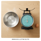 Danny Home Stainless Steel Mechanical Kitchen Scale 5kg / 11lb – Retro Analog Food Scale