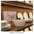 Danny Home Luxury Porcelain Soup Pot & Casserole with Glass Lid
