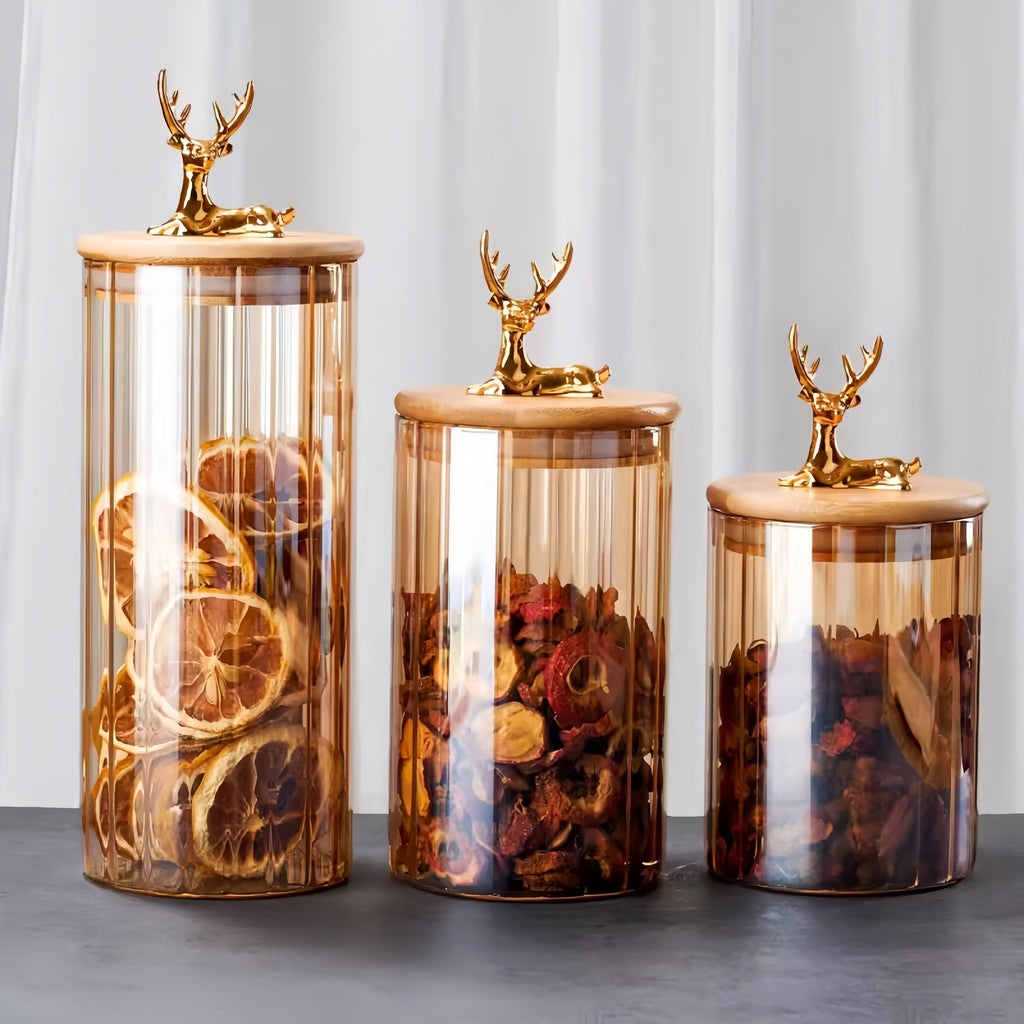 Deer Kitchen Canister Set