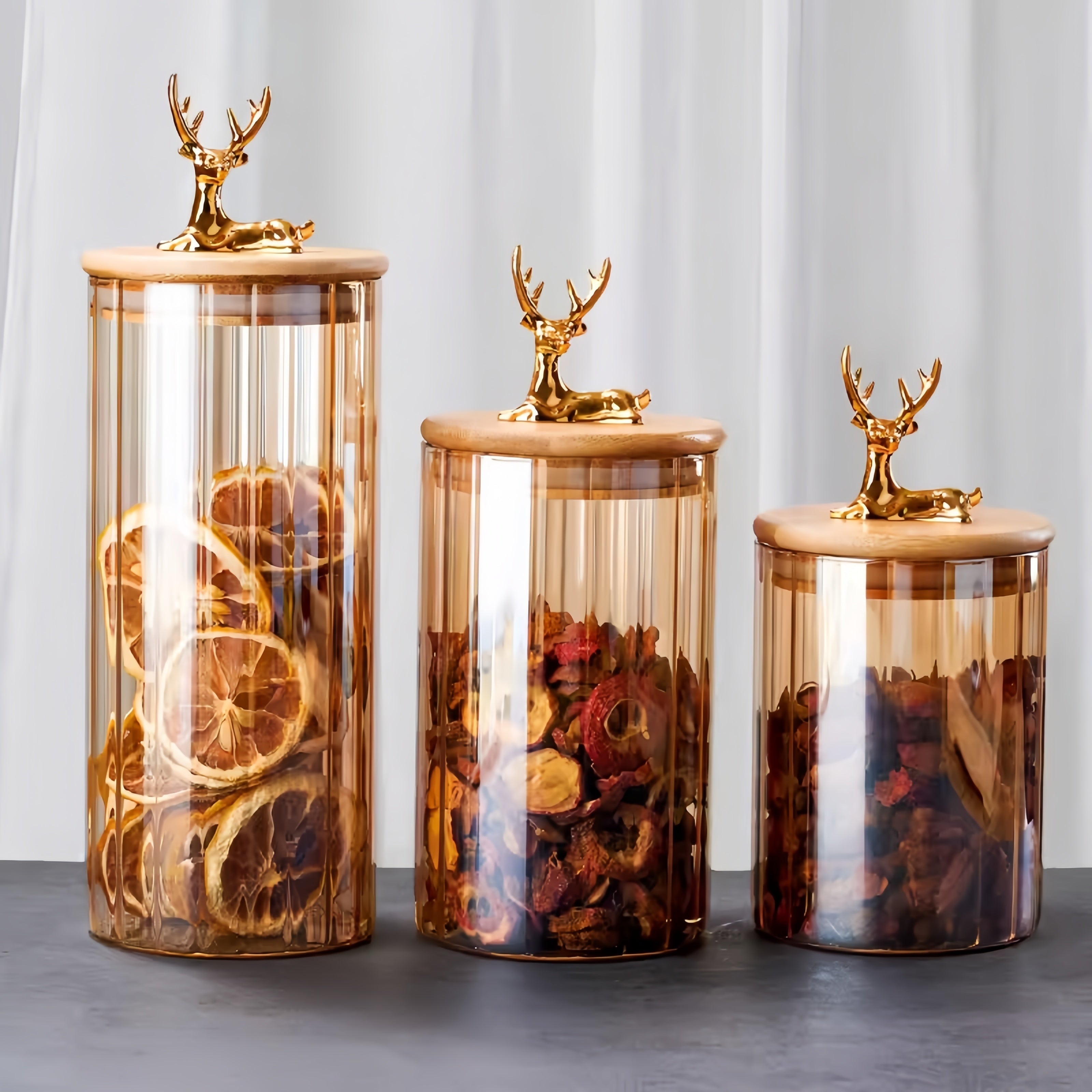 Deer Kitchen Canister Set