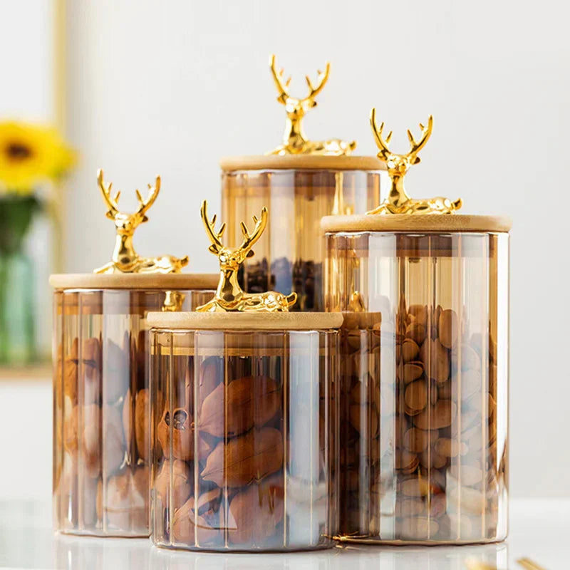 Deer Kitchen Canister Set