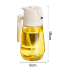 2-in-1 Spray Pour Function Oil Dispenser