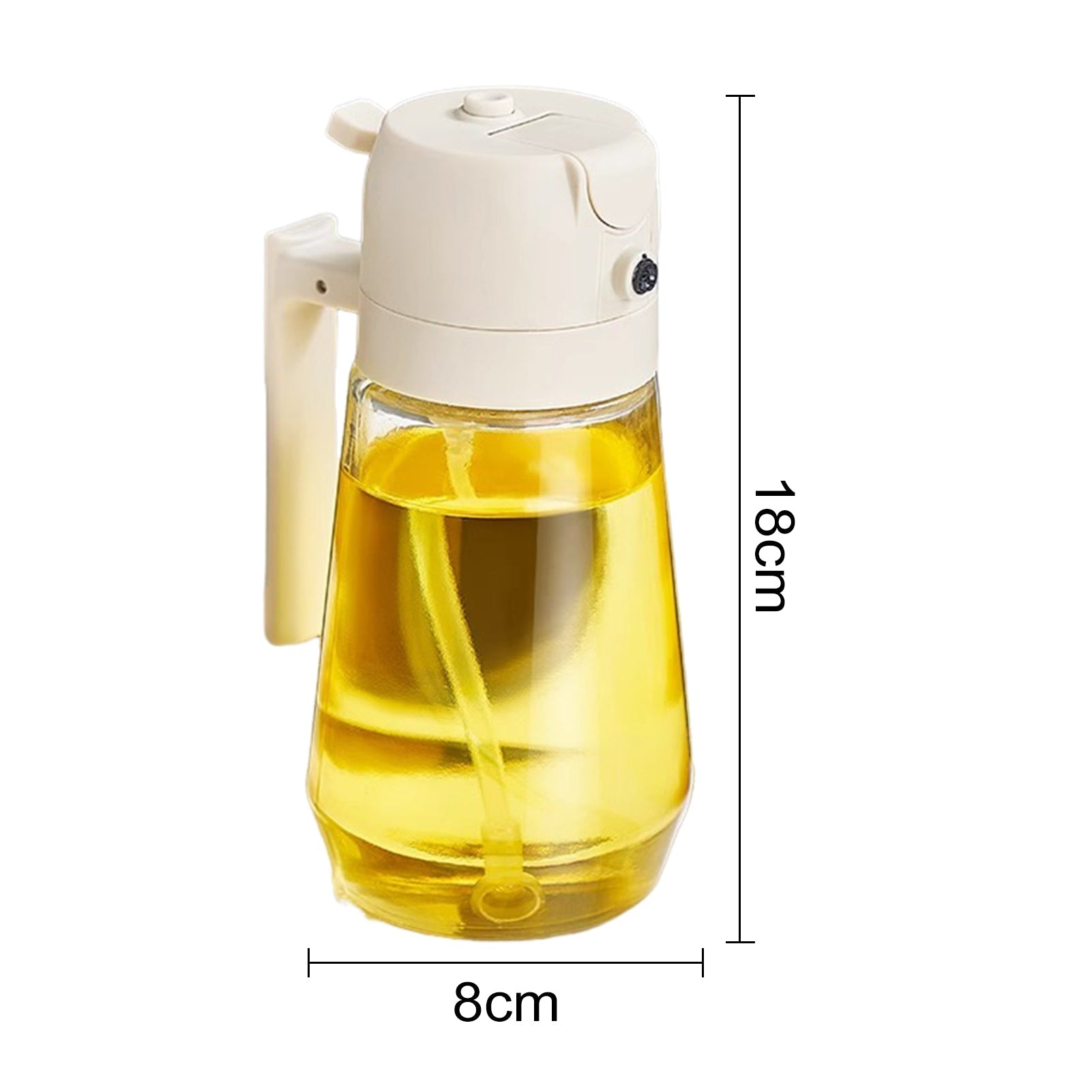 2-in-1 Spray Pour Function Oil Dispenser