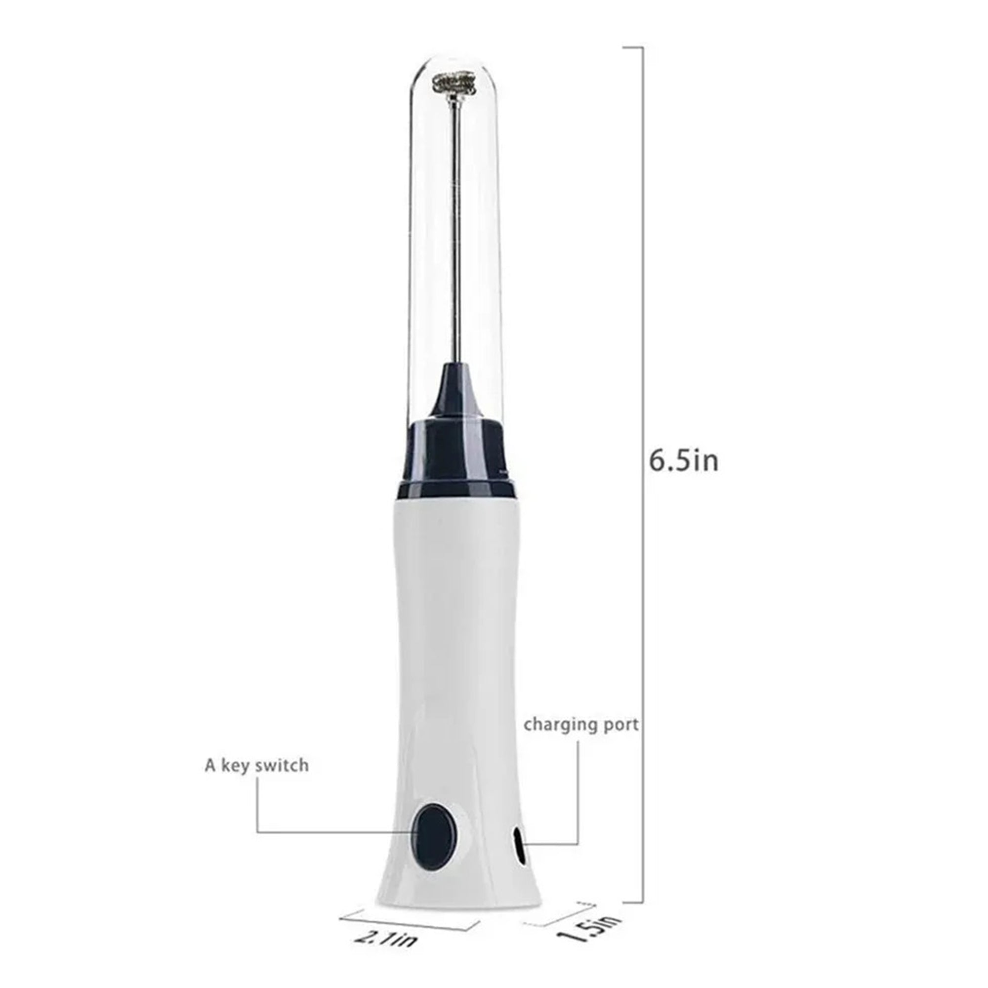 Coffee Beater and Egg Whisker - Rechargeable - Milk Frothe