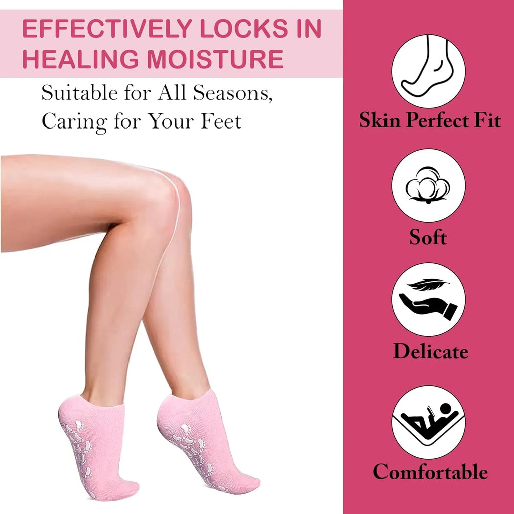 Silicone Moisturizing Gel Socks - Pair - My Store