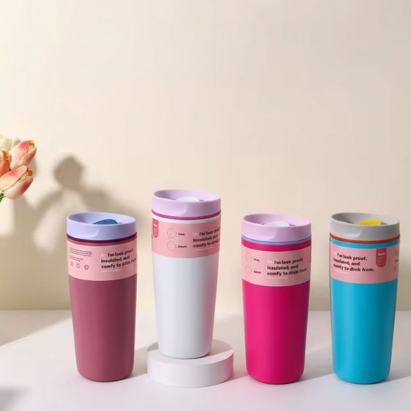Premium Insulated Travel Coffee Mug Leak Proof & Durable 700ML