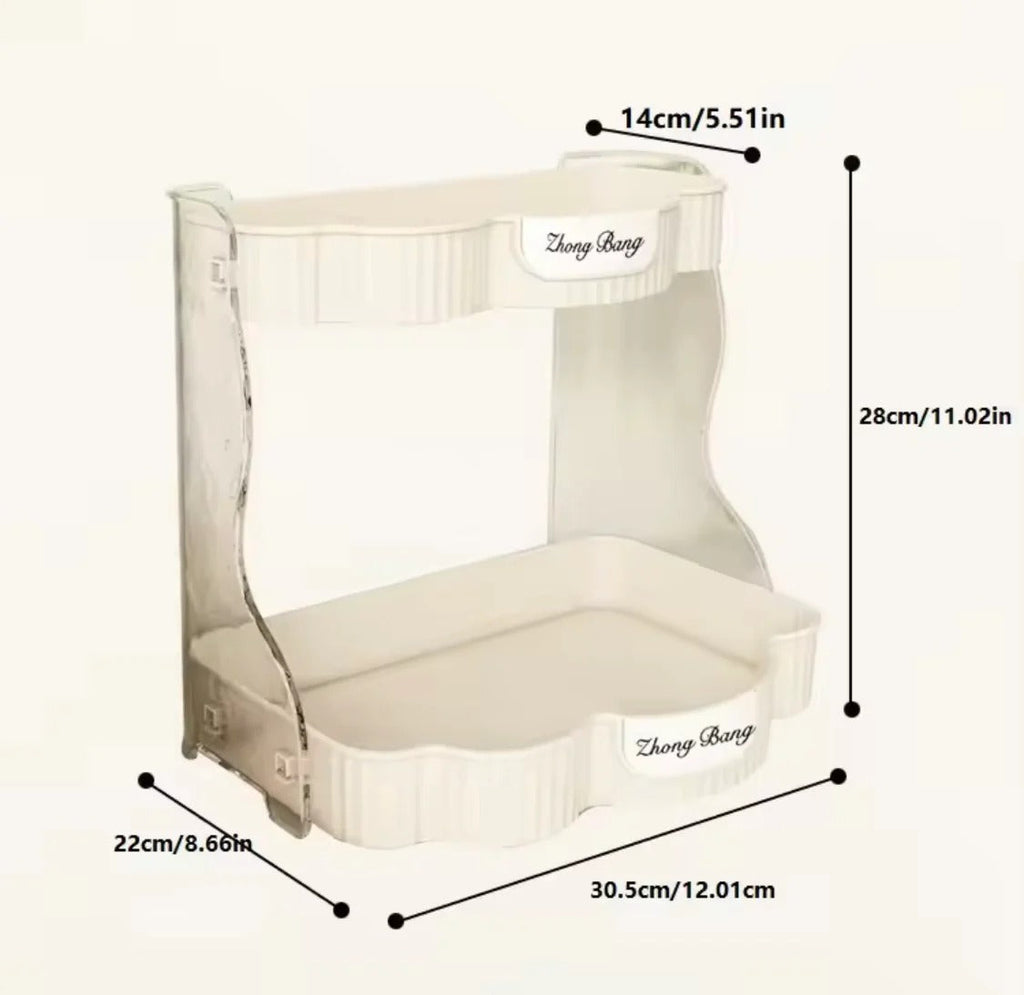 2 Tiers Desktop Storage Rack