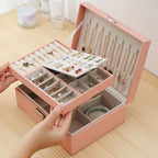2Layer Leather Jewelry Organizer - My Store