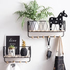 Criss Cross Wall Shelf  (Box Packing)