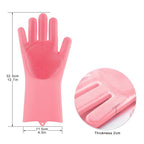 Magic Washing Gloves - Pair Of Silicone Washing Gloves