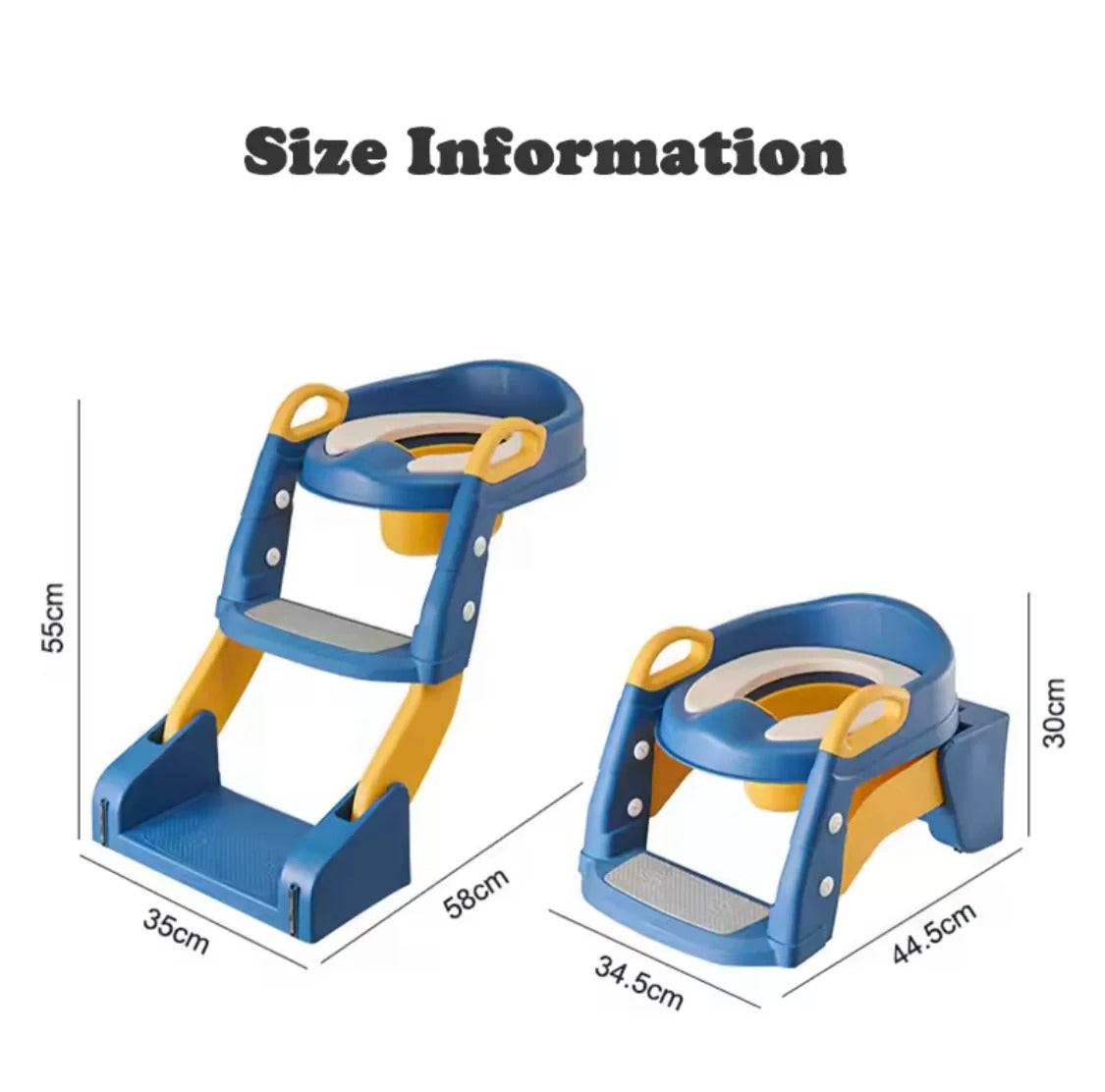 2 In 1 Portable Foldable Toilet Training Seat,