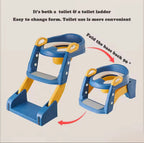 2 In 1 Portable Foldable Toilet Training Seat,