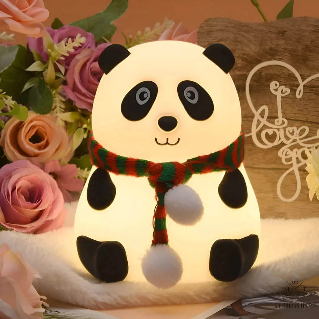 Cute Silicone Panda Lamp Night Light