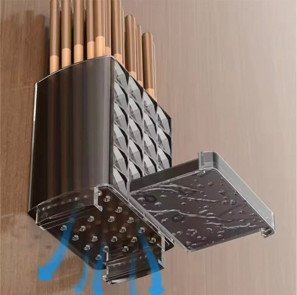 Wall Mounted Cutlery Drain Rack
