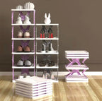 Multi Layer Foldable Storage Rack