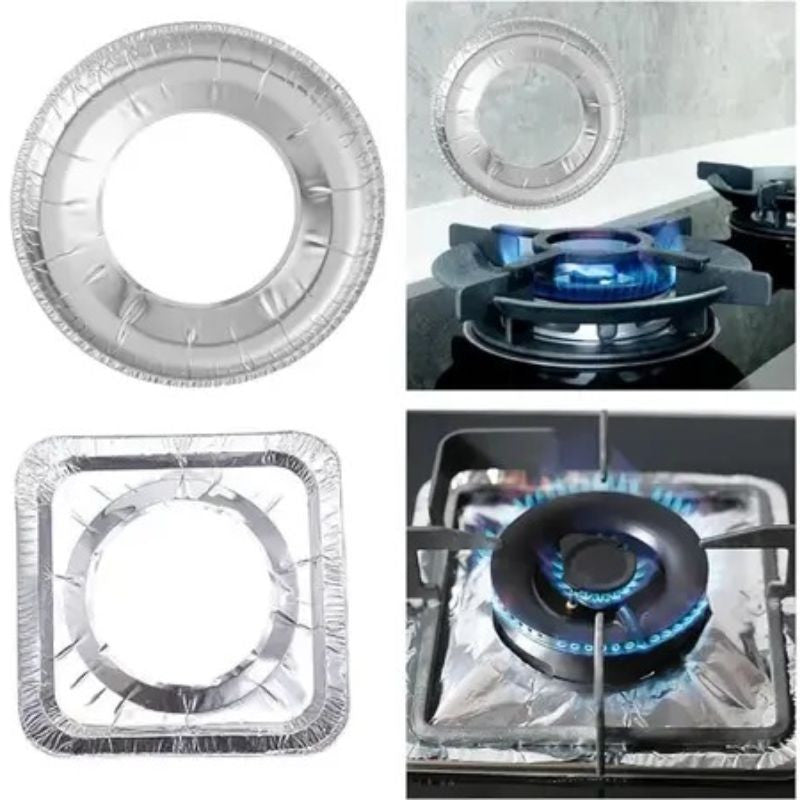 Aluminum Foil Stove Cover ( 10 pcs ) - My Store