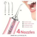 Portable Electric Water Flosser – 230ml Rechargeable Oral Irrigator