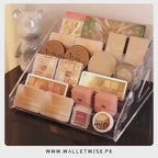5-Tier Acrylic Nail Polish Organizer, Clear Nail Polish Holder & Display Rack, Multi-Purpose Cosmetic Storage Stand for Nail Tools, Lipsticks, Essential Oils, Makeup & Beauty Accessories