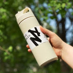 550ML Stainless Steel Tumbler Thermo Bottle with Straw