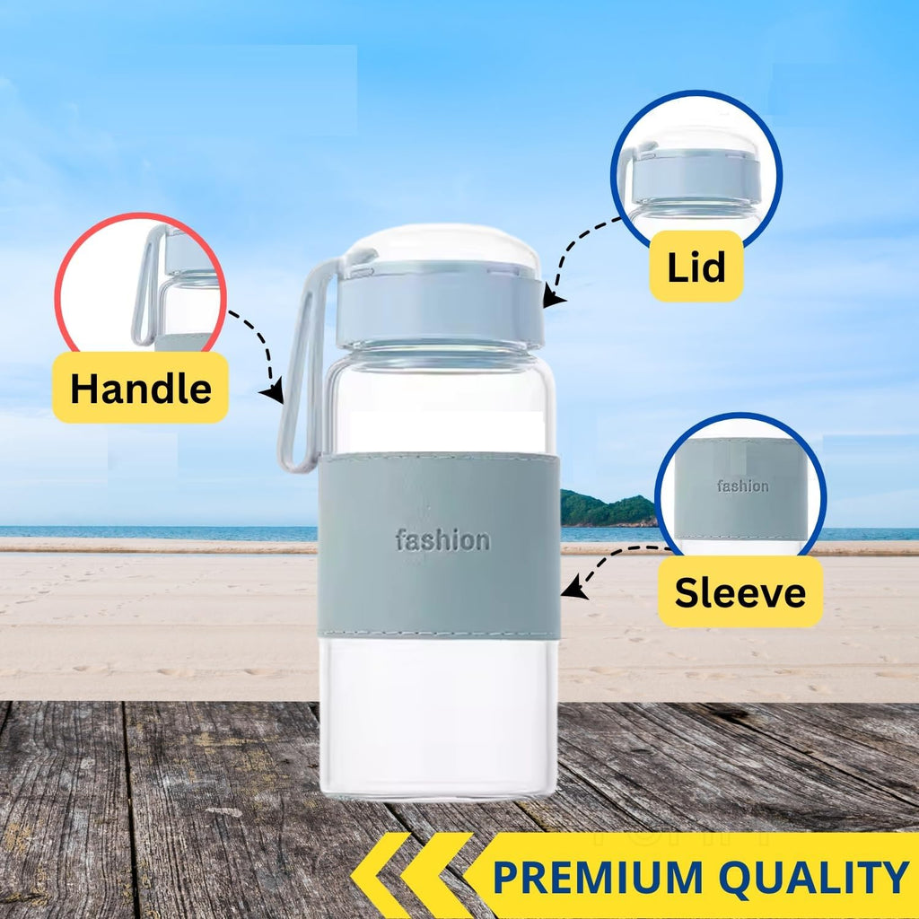 Constellation Rope Holster Glass Bottle – 350ML